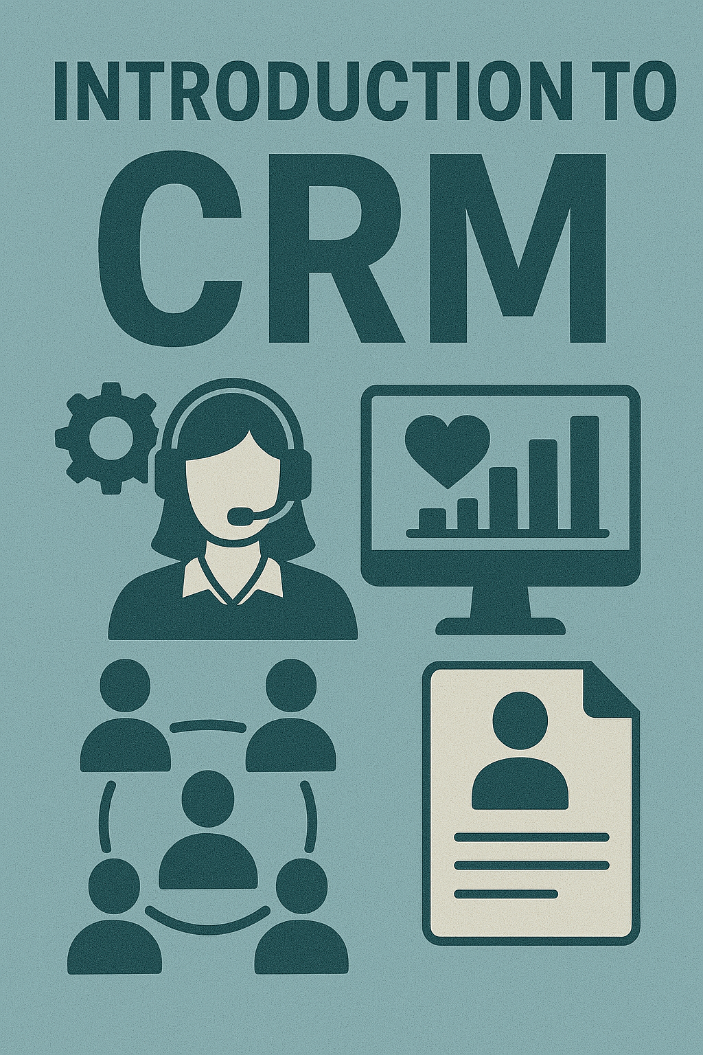 Introduction to CRM, one-on-one Customized Course with continuous support.